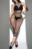 Black Sexy Hollow Out Lingerie