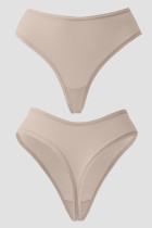 Grey Daily Solid Color Patchwork Lingerie