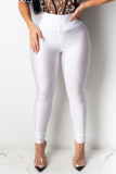 Jacinth Fashion Casual Skinny Solid Bottoms