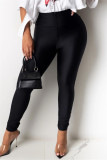 Jacinth Fashion Casual Skinny Solid Bottoms