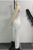 Black Sexy Casual Street Daily Vacation Buttons Solid Color Regular Jumpsuits