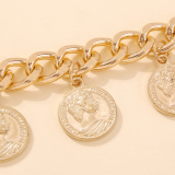 Gold Daily portrait Chains Bracelets