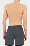 Black Sportswear Letters Pocket Board Shorts