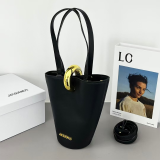 White Daily Letters Metal Accessories Trim Bags