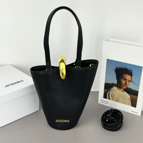 Black Daily Letters Metal Accessories Trim Bags