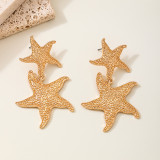 Gold Daily Solid Color Earrings