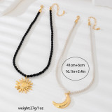 Gold Casual Weave Necklaces
