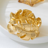 Gold Daily Leaves Bracelet