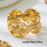 Gold Daily Leaves Bracelet