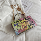 Colour Daily Print Chains Bags