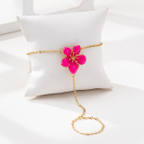 Rose Red Daily Flowers Chains Bracelets