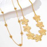 Gold Daily Flowers Chains Waist Chain