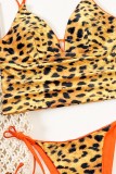 Leopard Print Leopard Leopard Swimwears