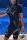 Fashion Casual Printed Black Short Sleeve Set