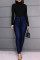 Burgundy Fashion Casual Solid With Belt Skinny High Waist Pencil Trousers
