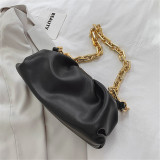 Yellow Fashion Casual Solid Messenger Bag