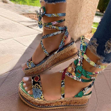 Green Casual Street Patchwork Opend Out Door Shoes