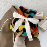 colour Fashion Casual Tie Dye Crossbody Bag