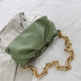 Yellow Fashion Casual Solid Messenger Bag