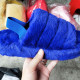 Blue Casual Daily Patchwork Round Keep Warm Shoes