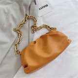 Yellow Fashion Casual Solid Messenger Bag