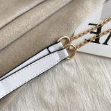 White Fashion Casual Letter Print Messenger Bag