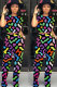 Multi-color Polyester Fashion Sexy Patchwork Print pencil Two-piece Pants Set