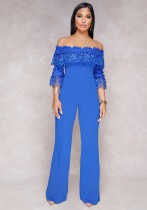 As Show-2 Polyester twilled satin Solid Fashion Jumpsuits & Rompers