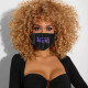 Black Fashion Casual Print Face Protection