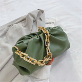 Yellow Fashion Casual Solid Messenger Bag