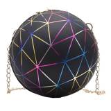 White Fashion Casual Print Messenger Bag