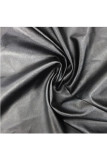 Black Sexy Solid Patchwork Hollow Chemical fiber blend Long Sleeve V Neck 