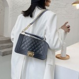 Orange Fashion Gradual Change Print Crossbody Bag
