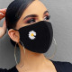 Black Fashion Casual Print Face Protection