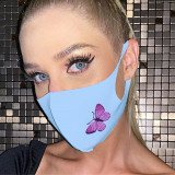 Pink Fashion Casual Print Face Protection