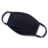Black Fashion Casual Hot Drilling Decorative White Face Mask
