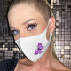 White Fashion Casual Print Face Protection