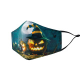 Yellow Fashion Casual Print Face Protection