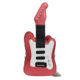 Red Fashion Casual Guitar Patchwork Crossbody Bag