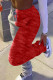 Red Street Solid Fold Bottoms