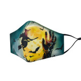 Yellow Fashion Casual Print Face Protection