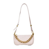 Purple Fashion Casual Solid Shoulder Bags