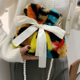 colour Fashion Casual Tie Dye Crossbody Bag