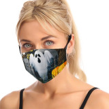 Yellow Fashion Casual Print Face Protection