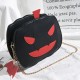 Black Fashion Casual Patchwork Pumpkin Crossbody Bag