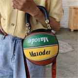 Yellow Fashion Casual Letter Solid Messenger Bags