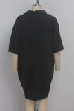 Black Milk. Sexy Bell sleeve Short Sleeves V Neck Asymmetrical skirt asymmetrical Solid Patchwork Old Clu