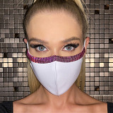 Light Blue Fashion Casual Print Face Protection