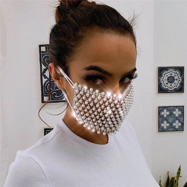 Silver Fashion Casual Face Protection