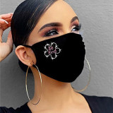Black Fashion Casual Print Face Protection